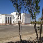 Uzbekistan: Moynaq New mosque.