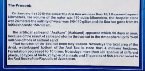 Uzbekistan: Muynak Aral Sea description.