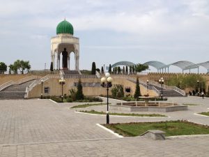 Uzbekistan: ????in Quva city is a memorial to the poet