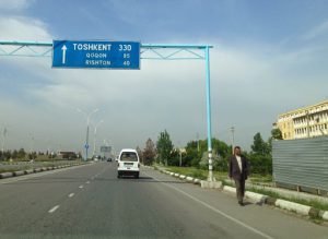 Uzbekistan: 330 kms from the capital of Tashkent, in the