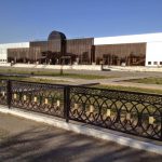 Uzbekistan: Nukus Nukus airport terminal. Like many tourists, after we finished driving