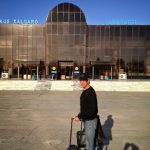 Uzbekistan: Nukus Nukus airport terminal. Like many tourists, after we finished driving