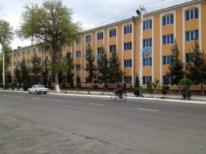 Uzbekistan: Kokand City across from the Khan Palace is Kokand University.