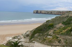 Portugal, Sagres Town: cliffs and sea