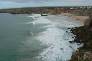 Portugal, Sagres Town: rugged coastline