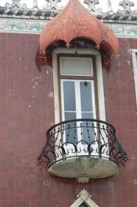 Portugal, Estremoz: balcony