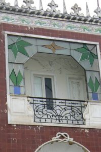 Portugal, Estremoz: balcony
