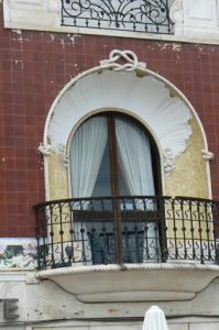 Portugal, Estremoz: balcony