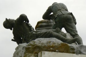 Portugal, Estremoz: memorial to World War I soldier victims