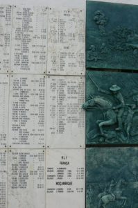 Portugal, Estremoz: memorial to fallen soldiers of various Portuguese battles