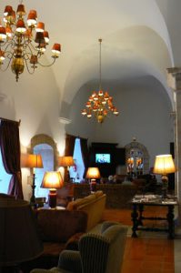 Portugal, Estremoz: interior of the pousada hotel
