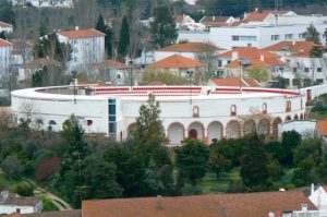 Portugal, Estremoz: bullring now used for shops and events other than