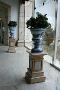 Portugal, Estremoz: interior of the pousada luxury hotel