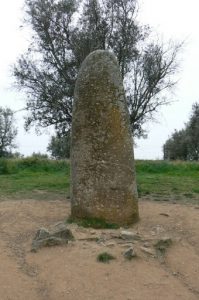Portugal, Evora: a distance away from the majority of stones is