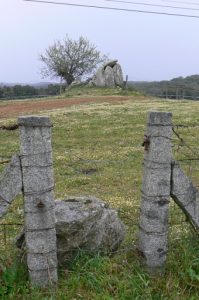 Portugal, Evora: scattered near the main complex of megaliths are isolated