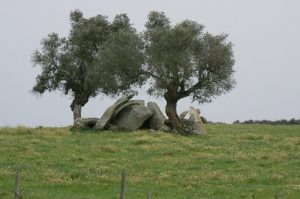 Portugal, Evora: scattered away from the main complex of megaliths are