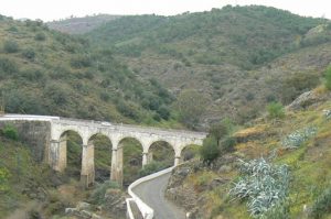 Portugal, Mertola: a deep gorge through which the Guadiana
