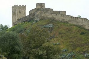 Portugal, Mertola: The castle of M????rtola is located on the