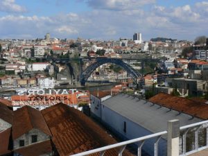 Portugal, Porto City: a view of the city hills;  the