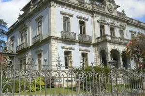 Portugal, Porto City: neo-classic house