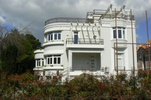 Portugal, Porto City: art deco house