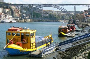 Portugal, Porto City: bridge and boats