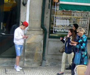 Portugal, Porto City: street folks