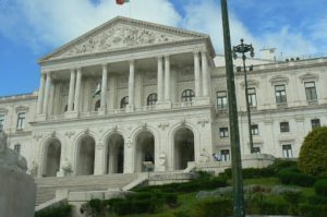 Portugal, Lisbon: parliament building