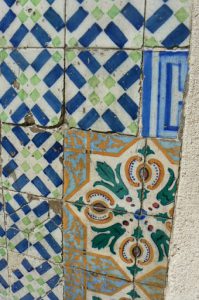 Portugal, Lisbon: styles of tiles