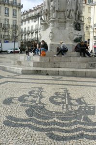 Portugal, Lisbon: decorative nautical design