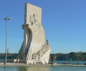 Portugal, Lisbon: Monument to the Discoveries was originally  built for