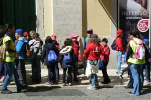 Portugal, Lisbon: students