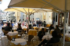 Portugal, Lisbon: cafes are a way of life here