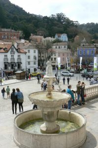 Portugal, Sintra town central plaza