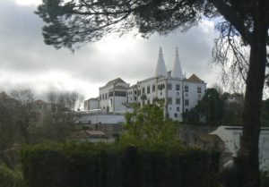 Portugal, Sintra  Pena National Palace exterior