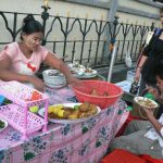 Burma, Rangoon: street kitchen