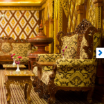 Burma, Rangoon: typical upper-class furniture