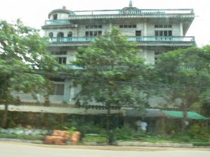 Burma, Rangoon: private house