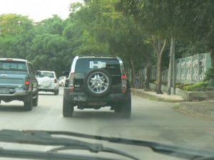 Burma, Rangoon: high-end cars are frequent