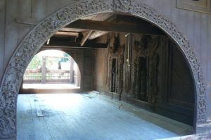 Burma, Mandalay: Shwe In Bin Kyaung monastery