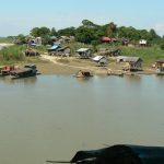 Burma, Mandalay: Ayeyarwady River local vilage