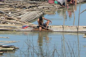 Burma, Mandalay: local village life