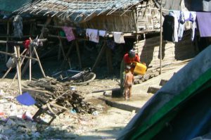 Burma, Mandalay: local village life