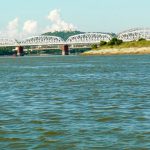 Burma: Mandalay:  new bridge over the Ayeyarwady River