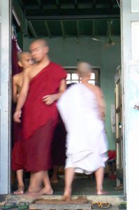 Burma, Mandalay  Maha Ganayon Kyaung Monastery