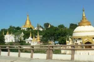 Burma: Mandalay: A few miles south of Mandalay city are the