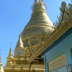 Burma: Mandalay: Sagaing Hill.  This stupa is named Pon