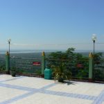 Burma: Mandalay: Sagaing Hill;  view of Ayeyarwady River from Pon