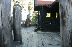 Burma, Mandalay: Ava (or Inwa); the Bagaya Kyaung monastery was built on