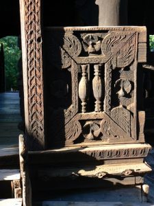 Burma, Mandalay: Ava (or Inwa); the Bagaya Kyaung monastery has many